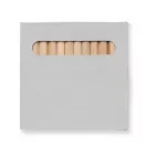 Set de 12 creioane colorate, Cardboard, brown