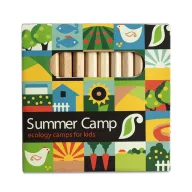 Set de 12 creioane colorate, Cardboard, brown