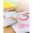 Set de 12 creioane colorate, Cardboard, brown