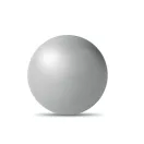 Minge antistres, Everestus, 2610E18969, Ø6 cm, Poliuretan, Argintiu mat