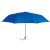 Umbrela pliabila cu deschidere manuala, 21 inch, 3 sectiuni, poliester, Everestus, 8IA19004, albastru royal