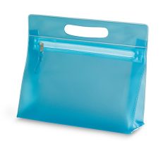 Borseta transparenta din PVC, blue