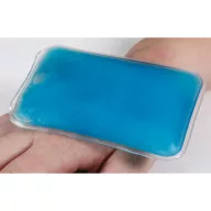 Perna cu gel cald pentru masaj, Plastic, blue