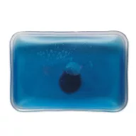 Perna cu gel cald pentru masaj, Plastic, blue
