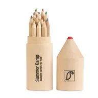 12 creioane in cutie din lemn, Wood, wood