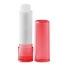 Balsam natural pentru buze, Plastic, transparent red