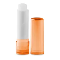 Balsam natural pentru buze, Plastic, transparent orange