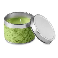   Lumanare parfumata mar verde, in cutiuta metalica, Everestus, LPD13, verde lime