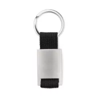 Breloc dreptunghiular, Everestus, KR0172, metal, negru