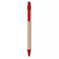 Stilou biodegradabil, Carton, red
