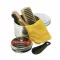 Set pt. curatat incaltamintea, Metal, shiny silver