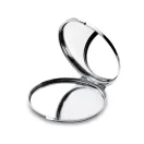 Oglinda dubla, Metal, shiny silver