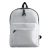 Rucsac sport casual cu buzunar exterior si fermoar, 29x11.5x38 cm, Everestus, 20SEP1259, Poliester 600D, Alb