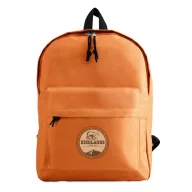   Rucsac sport casual cu buzunar exterior si fermoar, 29x11.5x38 cm, Everestus, 20SEP1256, Poliester 600D, Portocaliu