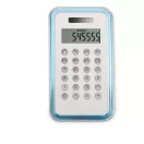 Calculator cu 8 cifre, Plastic, transparent blue