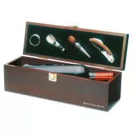 Set accesorii vin in cutie, Everestus, AV6, lemn