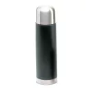 Set termos 500 ml cu 2 cani de 220 ml, otel inoxidabil, otel inoxidabil, Everestus, TE1, negru