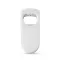 Deschizator de sticle si dop, Plastic, white