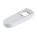 Deschizator de sticle si dop, Plastic, white