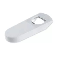 Deschizator de sticle si dop, Plastic, white