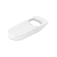 Deschizator de sticle si dop, Plastic, white