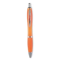 Pix automatic din plastic, transparent orange