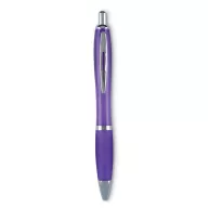 Pix automatic din plastic, transparent violet