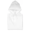 Pelerina de ploaie cu gluga, Everestus, 20IAN1200, Alb, PVC