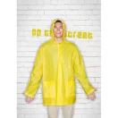 Pelerina de ploaie cu gluga, Everestus, 20IAN1201, Galben, PVC