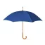 Umbrela 23 inch, maner curbat din lemn, Everestus, 20IAN807, Albastru, Poliester
