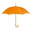 Umbrela 23 inch, maner curbat din lemn, Everestus, 20IAN812, Portocaliu, Poliester