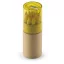 12 creioane colorate in tub, Wood, transparent yellow