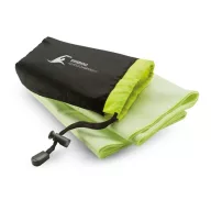   Prosop sport in husa din nylon, poliester, poliamida, 40x80 cm, Everestus, SPF004, verde