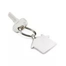 Breloc casa, Everestus, KR0217, metal, argintiu