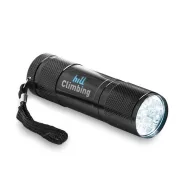 Lanterna cu LED in cutie metal, aluminiu, black