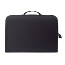 Geanta documente cu fermoar, 40x6x29 cm, Everestus, 20SEP1245, Nylon, Negru