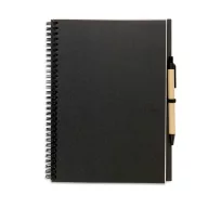Agenda A5 cu pagini veline, Everestus, AG39, hartie, negru