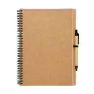Agenda A5 cu pagini veline, Everestus, AG40, hartie, bej