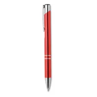 Pix cu buton cu mina neagra, aluminiu, red