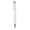 Pix cu buton cu mina neagra, aluminiu, white