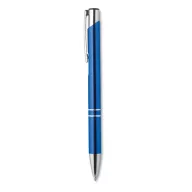 Pix cu buton cu mina neagra, aluminiu, royal blue