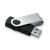 TECHMATE. USB FLASH 8GB, MO1001-03, black, 8G