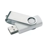   Memorie usb 4 GB, 55x19x10 mm, Everestus, 20IUN1900, Alb, Plastic, Metal