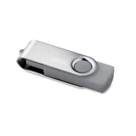   Memorie usb 4 GB, 55x19x10 mm, Everestus, 20IUN1905, Gri, Plastic, Metal