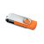 TECHMATE. USB FLASH B, orange, 8G