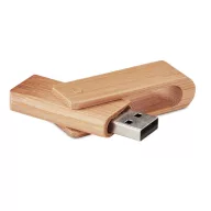   Memorie usb, Everestus, 2610E19399, 16 GB, USB-A, 6.4x1.9x1.3 cm, Bambus, Natur