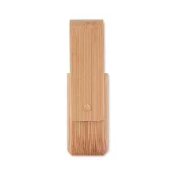   Memorie usb, Everestus, 2610E19399, 16 GB, USB-A, 6.4x1.9x1.3 cm, Bambus, Natur