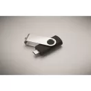 Memorie usb, 16 GB, USB-C, 2502E16422, Everestus, 5.7 x 1.9 x 1 cm, ABS, Negru