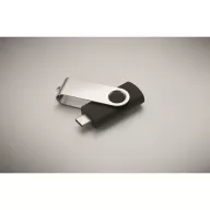   Memorie usb, 16 GB, USB-C, 2502E16422, Everestus, 5.7 x 1.9 x 1 cm, ABS, Negru