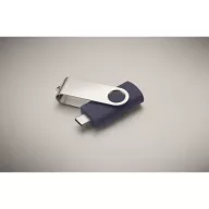   Memorie usb, 16 GB, USB-C, 2502E16423, Everestus, 5.7 x 1.9 x 1 cm, ABS, Albastru